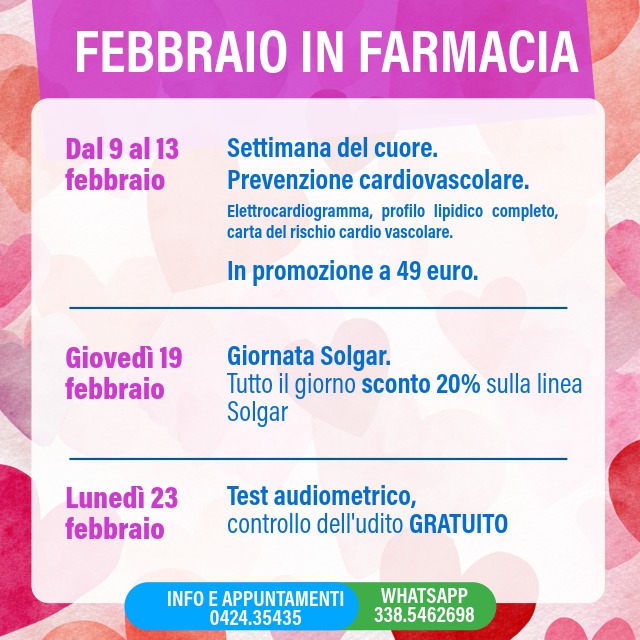 eventi a febbraio